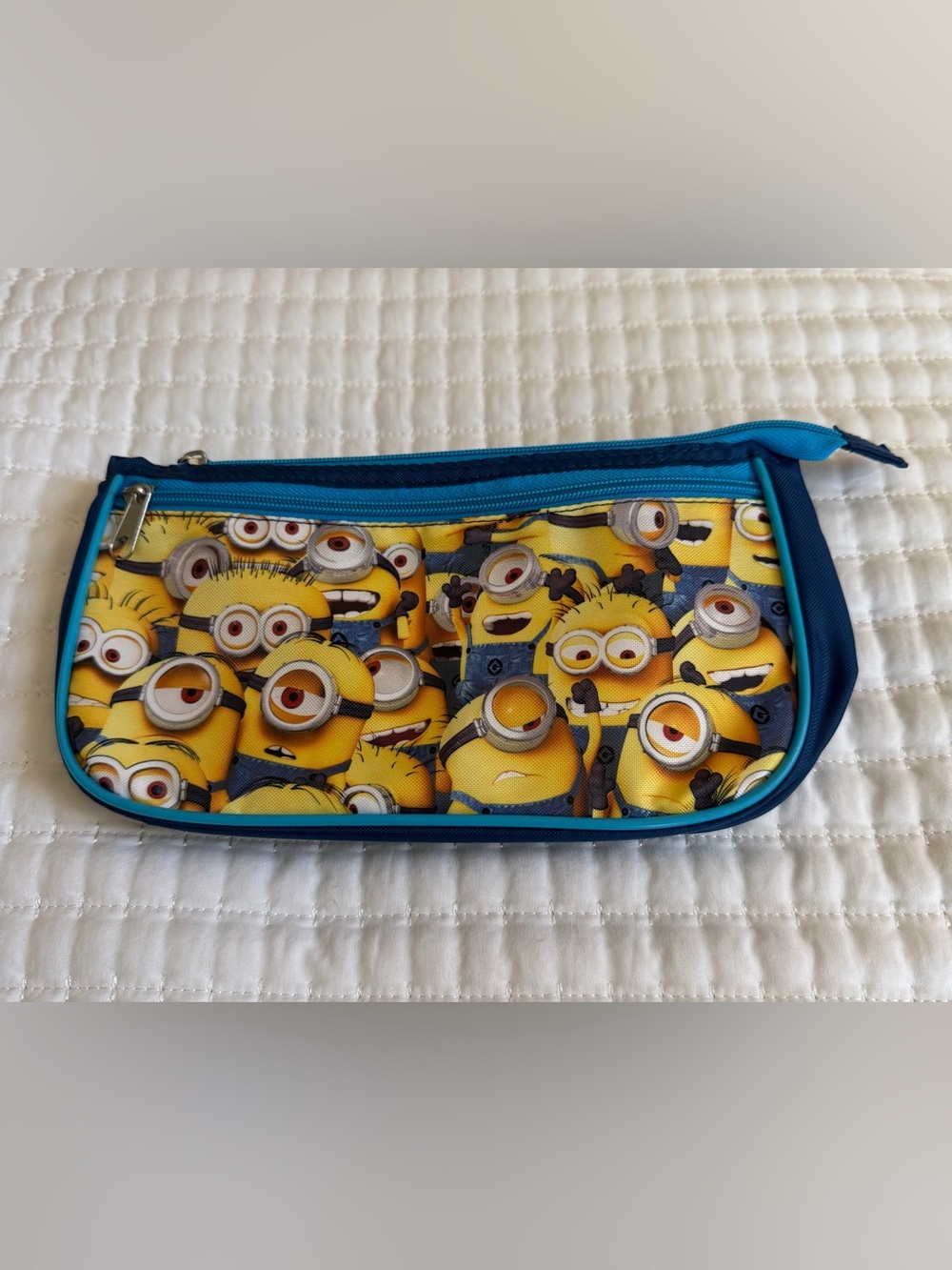 Despicable Me Minions zipper pouch / cosmetic or pencil case